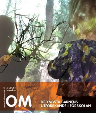 OM De Yngsta Barnens Utforskande I Förskolan, Omslagsbild