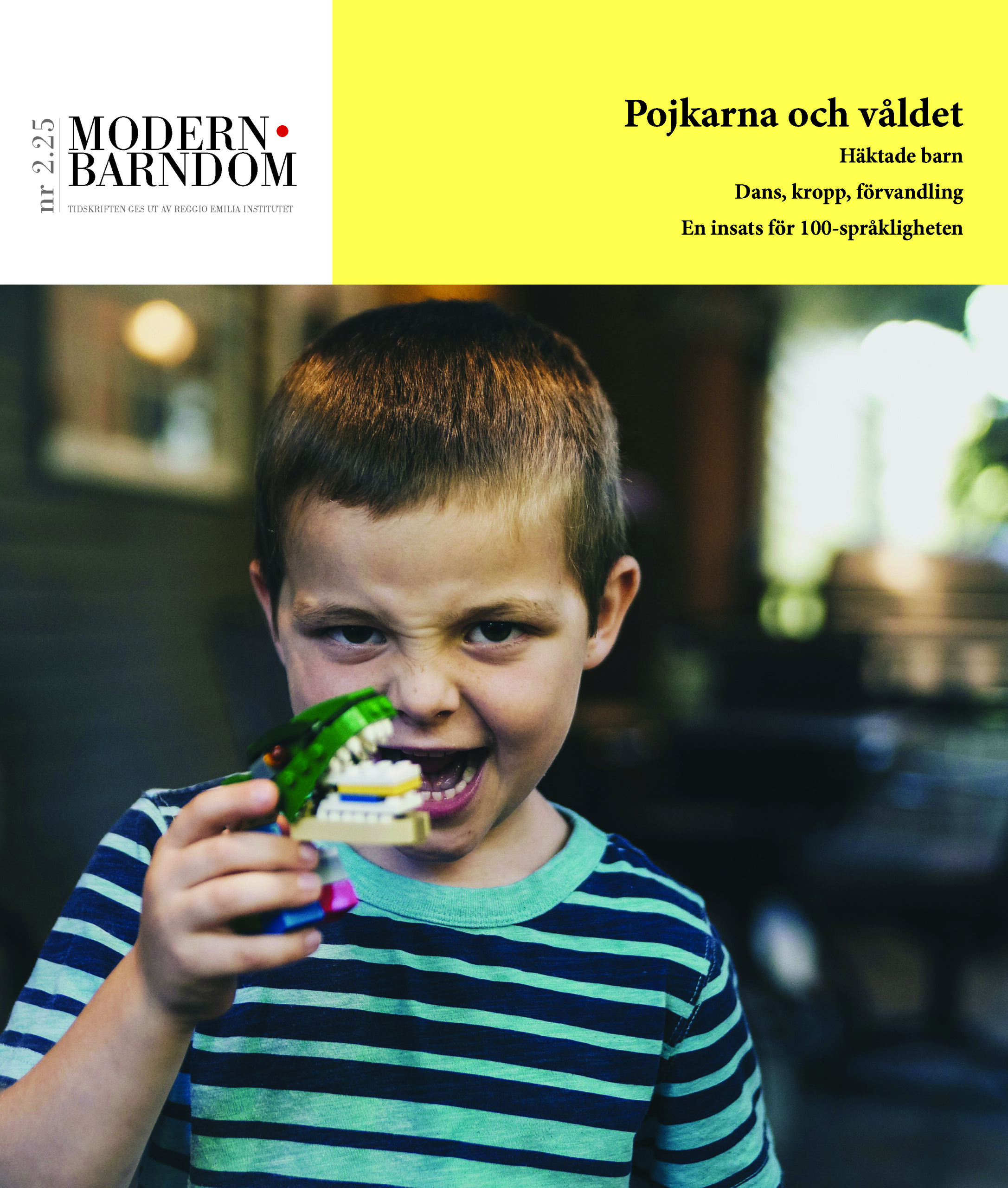 Modern Barndom nr 2 2025 | Pojkarna och våldet